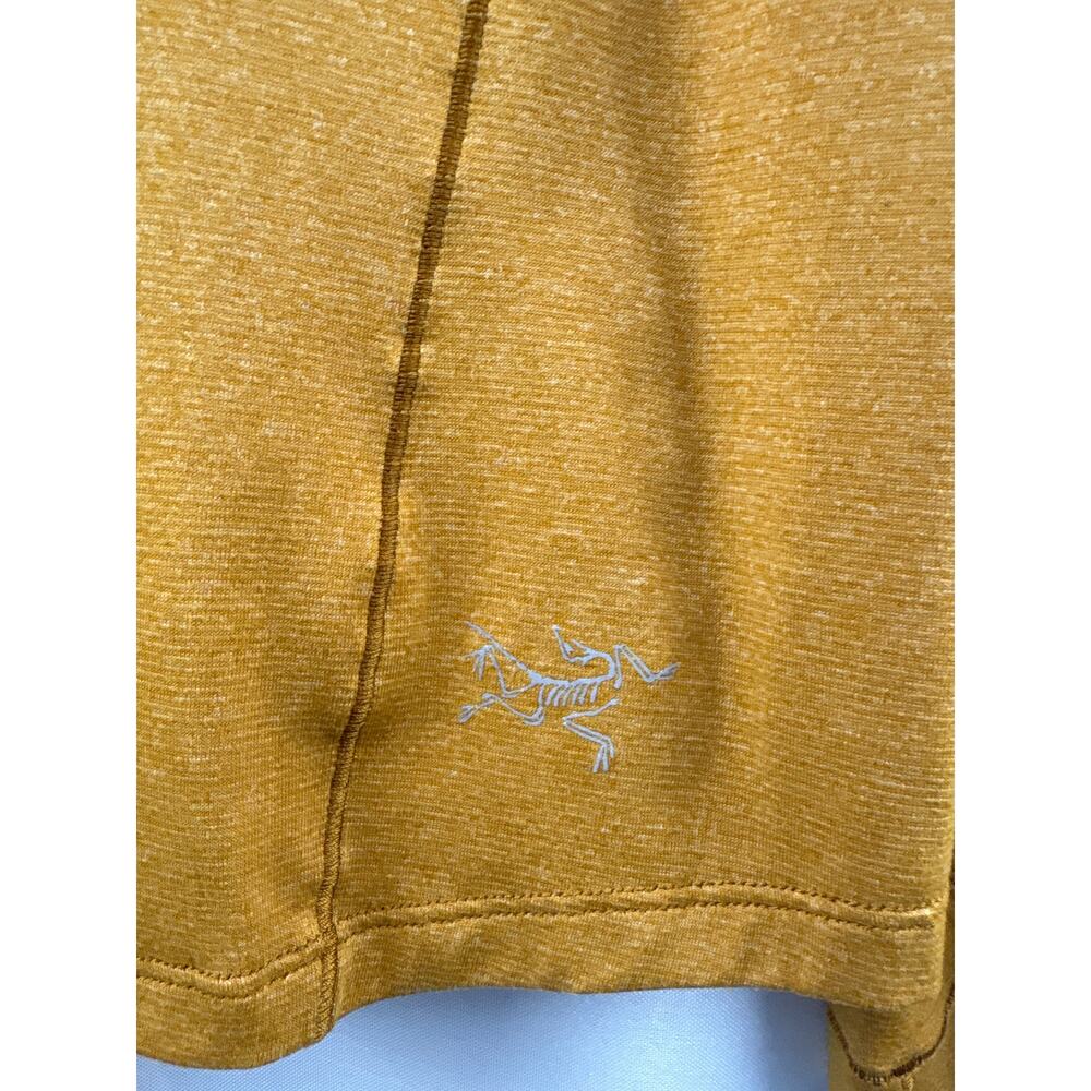 Arc'teryx Women's Long Sleeve Top - Yellow Mustard Gold - Picture 3 of 6